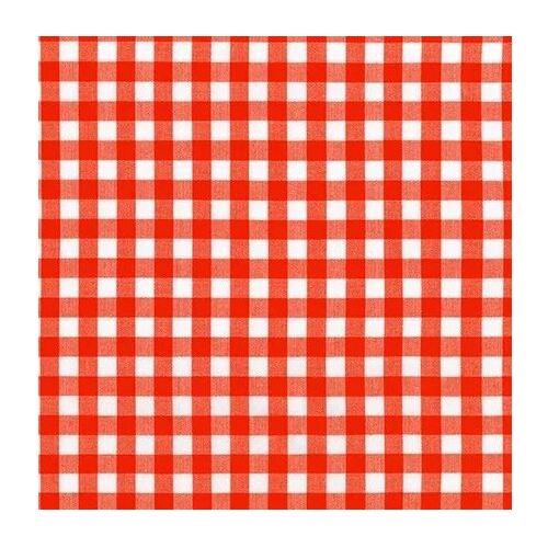 Robert Kaufman, Kitchen Window Wovens, 10mm Gingham Red & White