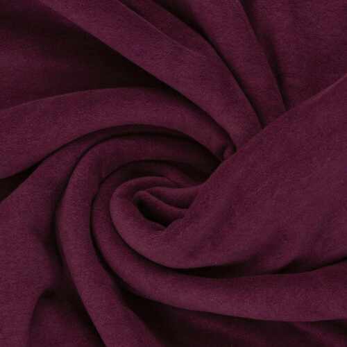 *REMNANT 125cm* European Cotton Plush Polar Fleece, Port