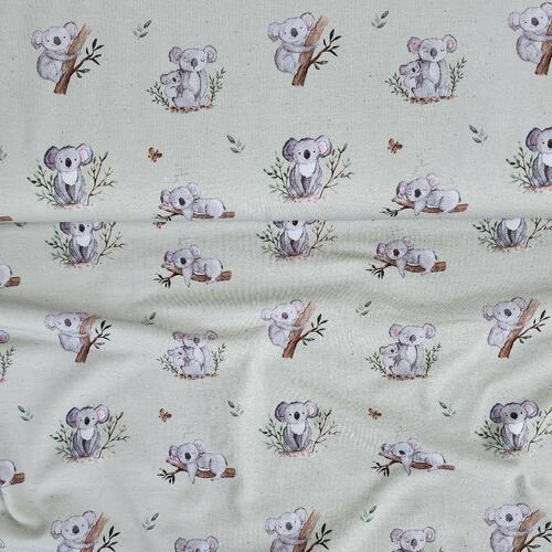 European Cotton Elastane Jersey, Oeko-Tex, Koalas