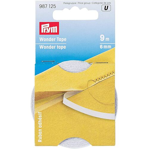 Prym, Wonder Tape, Double-sided Adhesive 6mm x 9m