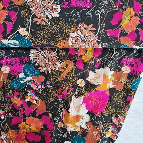 *REMNANT 157cm* Art Gallery Fabrics, Legendary, Wonderlust Dreams, RAYON