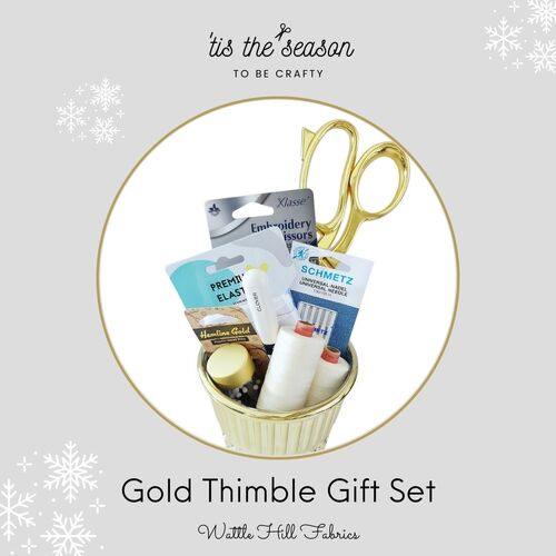 Gold Thimble Bundle Gift Set