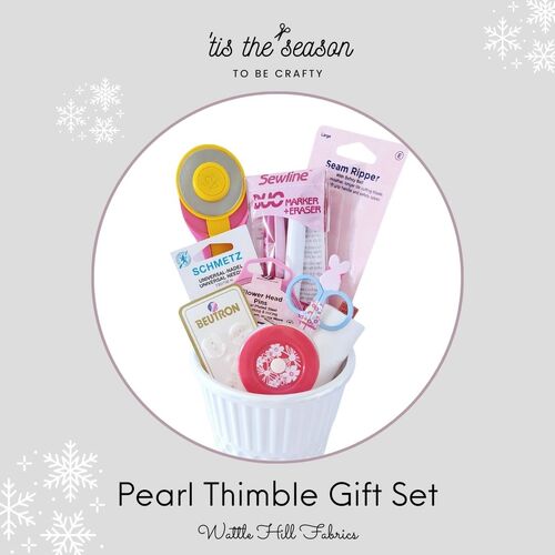 White Pearl Thimble Bundle Gift Set