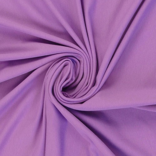 European Cotton Elastane Jersey, Solid, Oeko-Tex, Orchid SS24