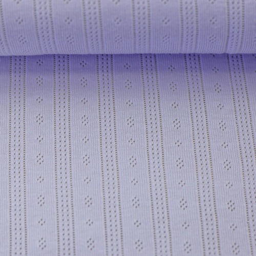 European Cotton Jersey, Oeko-Tex, Pointelle Thistle