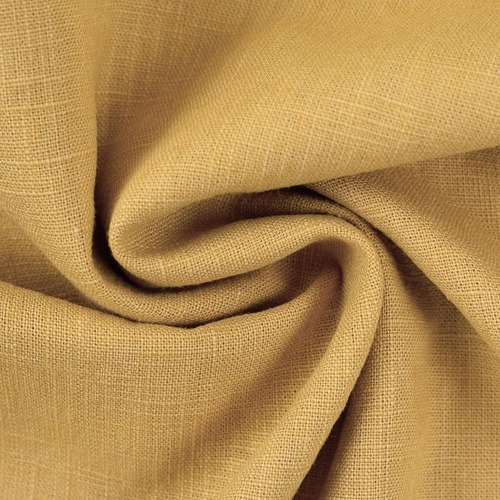 European Classic Linen Cotton Blend, Oeko-Tex, Light Ochre