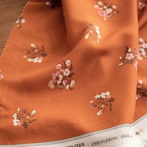 Art Gallery Fabrics, Kismet, Burgeon Autumnal in RAYON