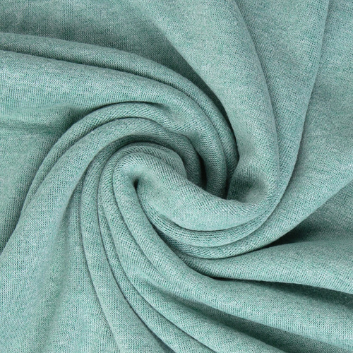 European Knit, Cosy Viscose Knit, Melange Green