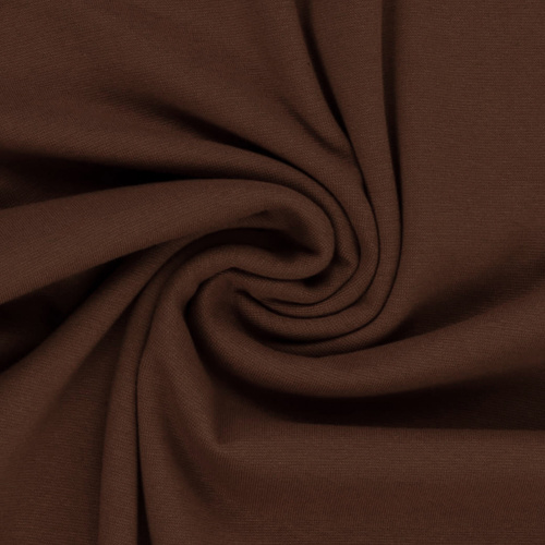 European Smooth Ribbing, Oeko-Tex Solid, Walnut