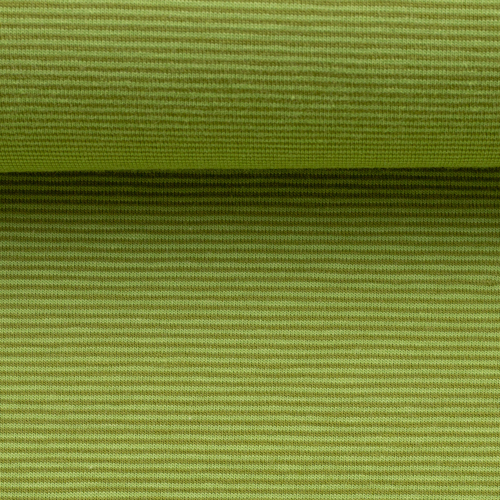 European Cotton Elastane Lycra Jersey, Solid Kiwi Green Knit Fabric